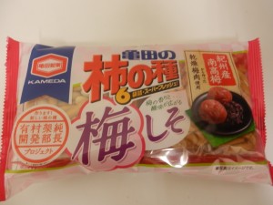 389.亀田製菓＿柿の種梅しそ(15.04.04)